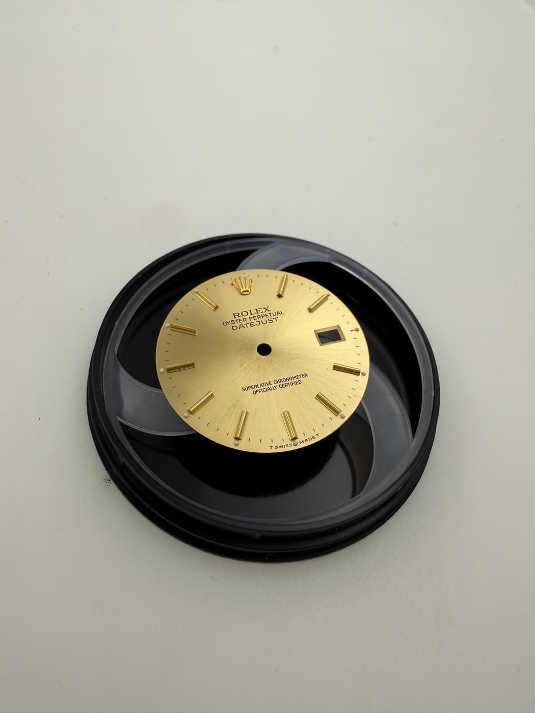 Rolex Datejust 36 Zifferblatt (Champagner, Stab-Indizes)