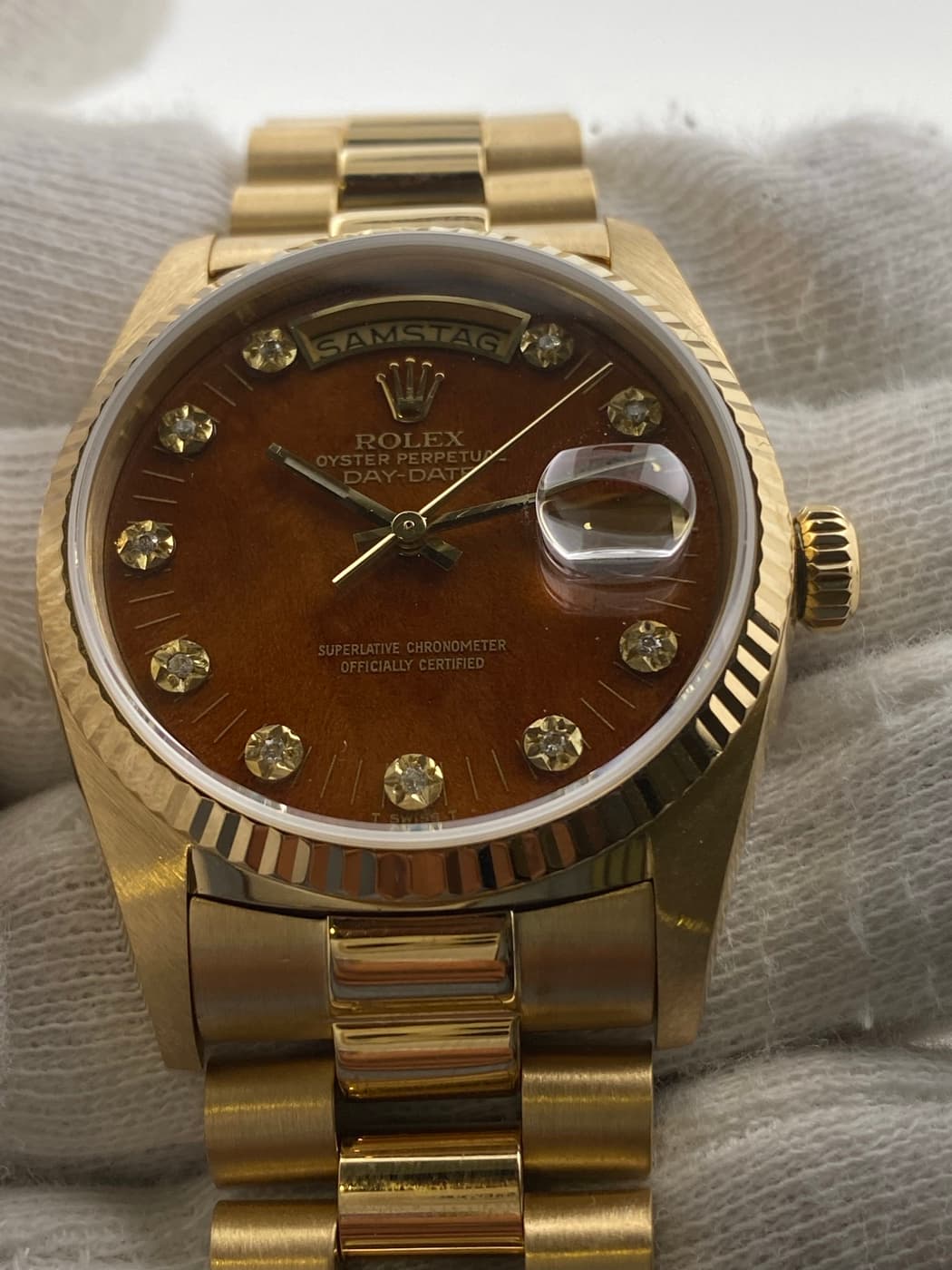 Rolex Day-Date 36 “Wood”