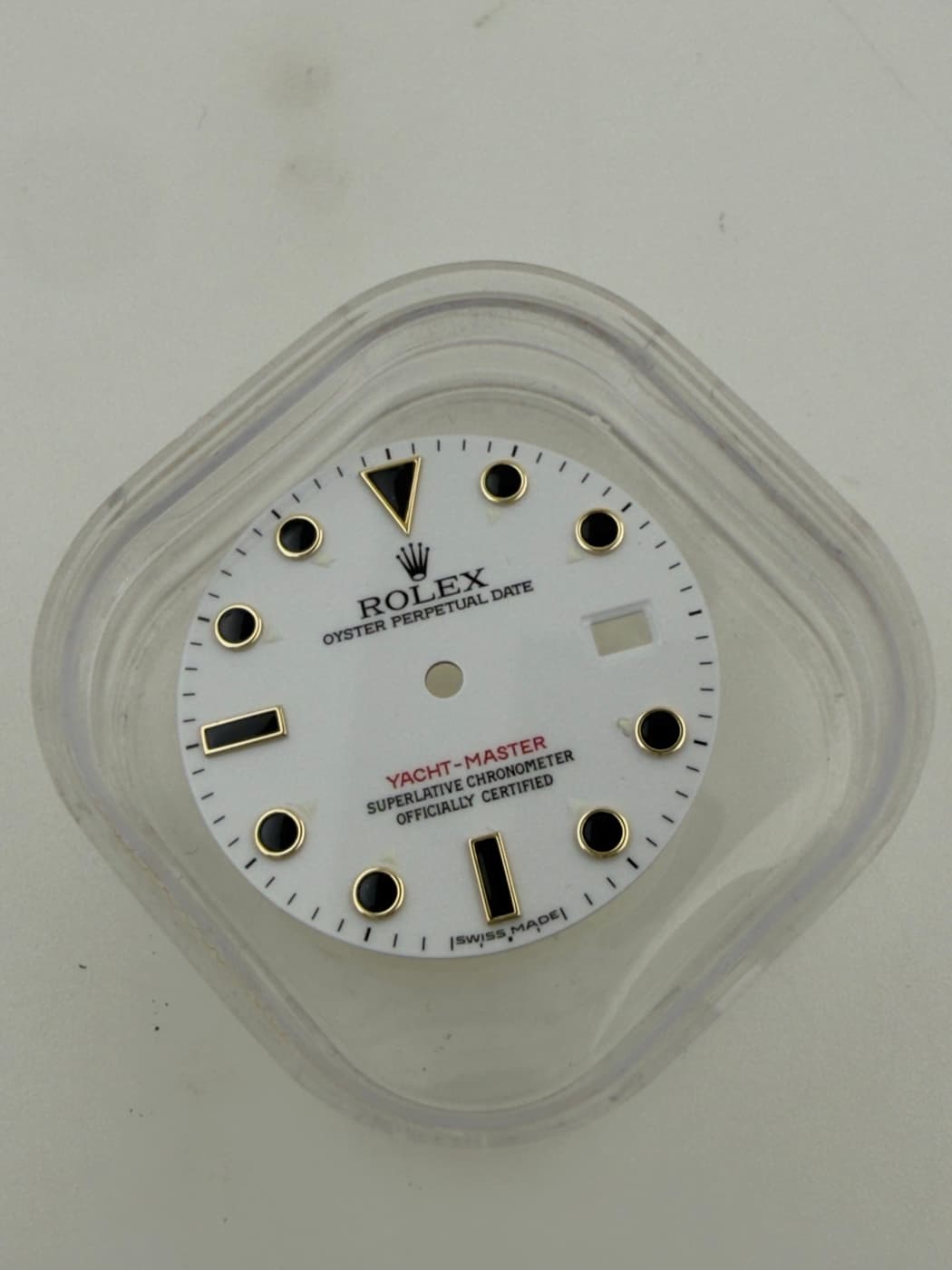 Rolex Yacht-Master Dial (white/red)