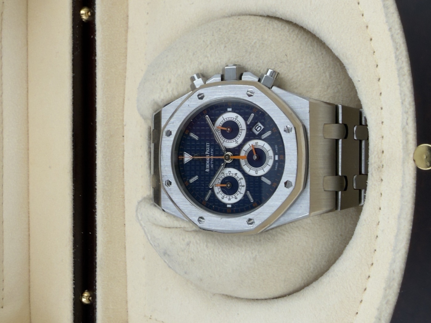 Audemars Piguet Royal Oak Chronograph “Blue Panda”